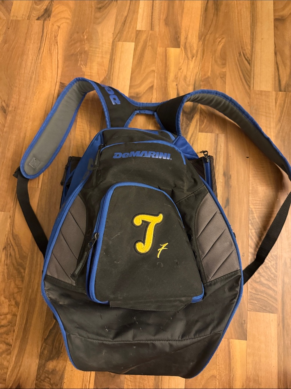 DeMarini Black & Blue Team  Baseball ⚾️ Backpack